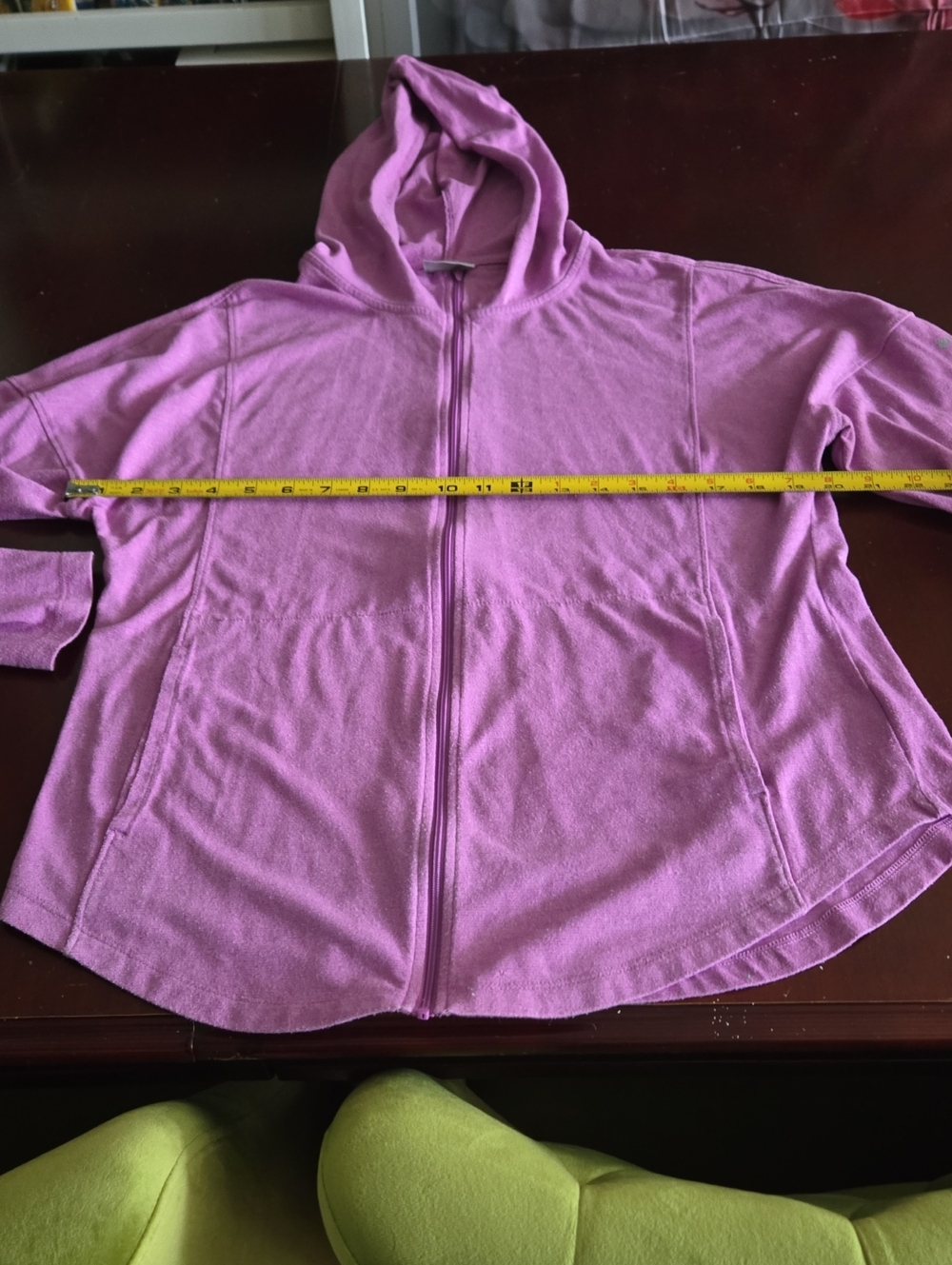 Pink Hooded Zip Jacket